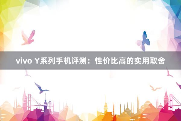 vivo Y系列手机评测：性价比高的实用取舍